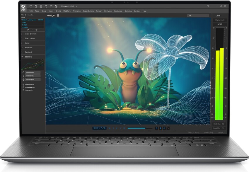 Prenosnik Dell Precision 5570 / i7 / RAM 32 GB / SSD Disk / 15,6″ WUXGA